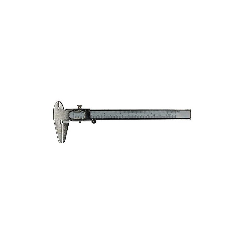 6" 150mm Metal Vernier Caliper Gauge Internal External Depth Measurements