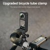 Bike Motorcycle Handlebar/Seatpost/Pole Clamp Mount with 360°Rotation Compatible with GoPro