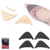BONU 2 Pairs Toe Cushion Set of 4 (Black)