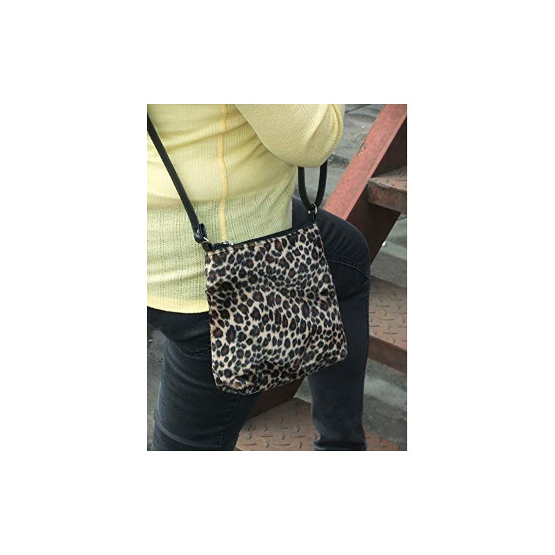 Loni Trendy cross-body animal print shoulder bag in zebra
