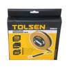 TOLSEN 50M 165FT Constriction Imperial Metric Fiberglass Measuring Tape Reel