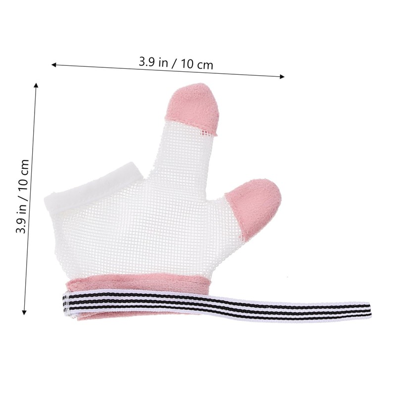 Healeved 2pairs Finger Sucking Stop Gloves for Comfortable Nail Biting