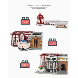 General Jim's Modular Building Blocks City or Restaurant Themed Toy Bricks Sets (Antique Shop)
