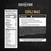 Ready Hour Chili Mac Case Pack (48 Servings), Freeze-Dried Chili