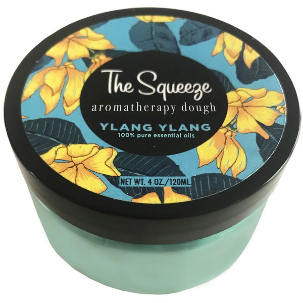 The Squeeze Aromatherapy Therapy Dough Stress Ball Made 100% Ylang Ylang Essential Oils … …