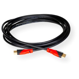 Seco-Larm MC-1130-06FQ Enforcer High-Speed HDMI Cable, 4K HDR, 18Gbps, 6ft Cable, CL3 Rated, 28AWG