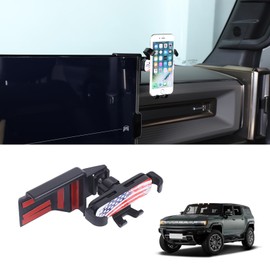 Cell Phone Holder for Hummer EV SUV Pickup Accessories, Stand Hands Free Cradle, Stable & Adjustable, Car Phone Holders Compatible for 4 to 7 inches Smartphones