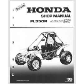 1985 Honda Odyssey FL350R Service Shop Manual 209 pages