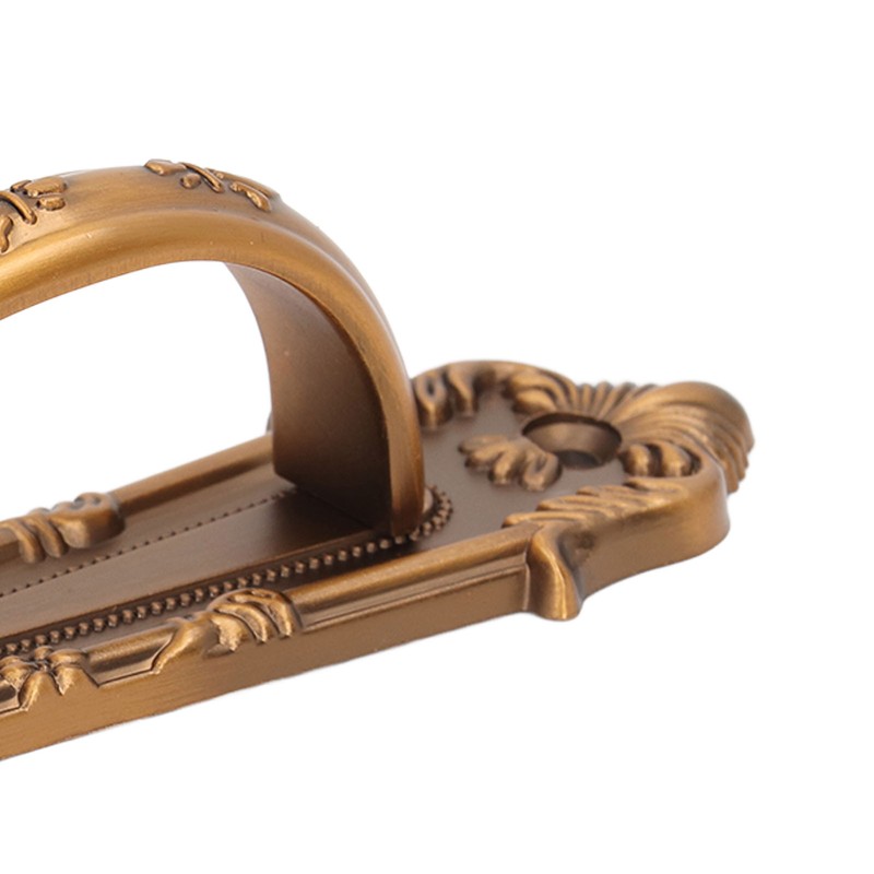 2pcs Barn Door Handle Heavy Duty Bronze Surface Mounted Sliding