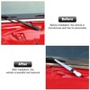 Windshield Wiper Blades Trim Cover,Front & Rear Window Wiper Arm