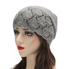 ZLYC Crochet Slouchy Beanie for Women Soft Lightweight Skull Cap