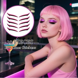 Reusable Eye Liner Stickers | Eyeshadow Decal for Women, Waterproof Eye Makeup Stickers, Long Lasting Eyeshadow Strip for Ladies Girls Wives