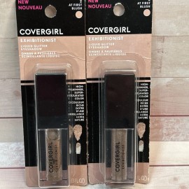 COVERGIRL Lot of 2 Covergirl Exhibitionist Liquid Glitter Eyeshadow #2 At First Blush