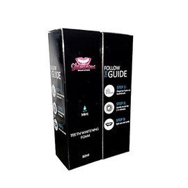 Glamorous Smiles Express Teeth Whitening Foam Mint Flavored 50ml