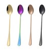 4 Pcs Long Handle Coffee Spoons, Long Handle Mixing Spoons