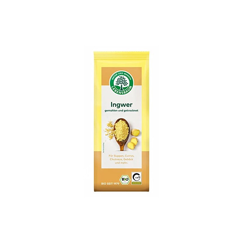 Lebensbaum Organic Ginger Ground (2 x 40 g)