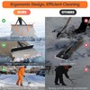 Floor Scraper Long Handle - Ice Snow Removal Tool,Multifunctional Garden