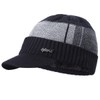Yixda Men's Winter Warm Beanie Hat Knitted Hat Cap with