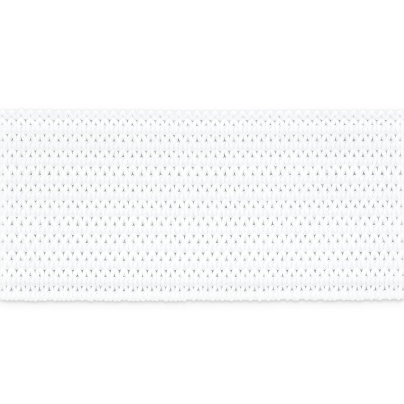 Dritz 9322W Knit Non-Roll Elastic, White, 3/4"