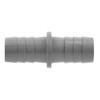 Drain Hose Connector 17/17 mmØ Straight, Ferrule for Connecting Two