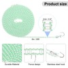sourcing map Windproof Clothesline, 8M 26ft Plastic Non-Slip Clothes Drying