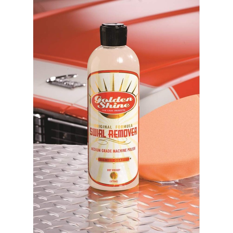 Golden Shine Scratch and Swirl Remover, 16 Ounce Bottle 53016