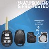 Smart Key Solution Key Fob Remote Replacement Fits for Toyota