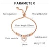 chengxun Love Heart Bead Anklet Bracelet for Women Girls Anxiety