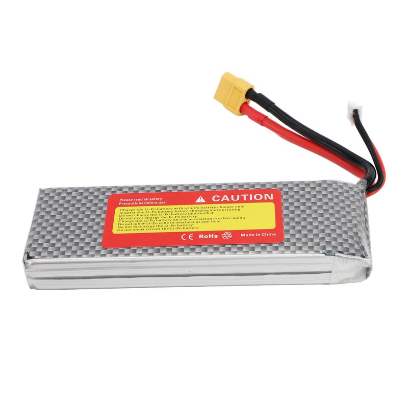 RC Lipo Battery 5200mAh 7.4V XT60 35C 2S Portable Remote