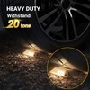 Etetale Solar Driveway Lights 6 Pack, Solar Powered IP68 Waterproof