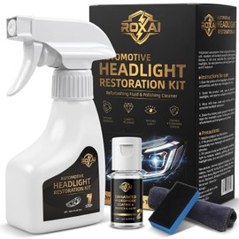 ROXAI Headlight Restoration Kit - Spray-On Clarity for Vehicles