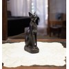 Discoveries Egyptian Imports Bastet Cat Goddess Statue - Antique Gold