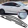 Xotic Tech Chrome Delete Blackout Vinyl Overlay Car Door Window