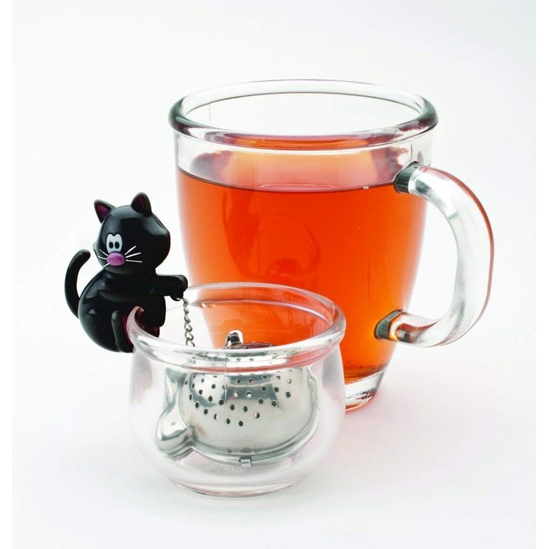 Joie 10044 Tea Infuser Miau, Stainless Steel, Multicolour, 5.1 x
