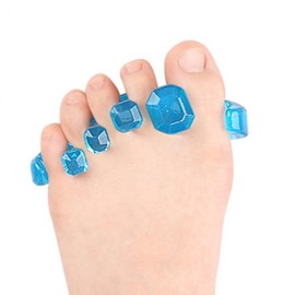 Soft Cushion Toe Separator Pad Toe Ring Separable Type 2ea