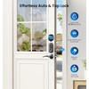 Veise Keyless Entry Door Lock with 2 Lever Handles -