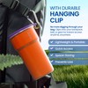 bzyoo Nesting Stainless Steel Camping Cup Set with Hook –