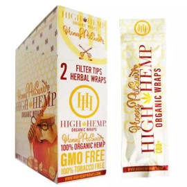 Honey Pot Swirl HIGH Quality Organic 50 High Quality Wrap 25 Pouch of 2 Wraps