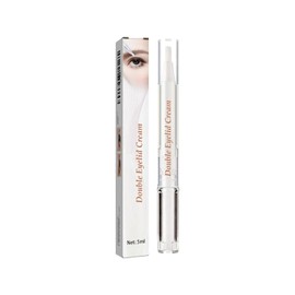 Crema fijadora de doble párpado impermeable efecto natural sin marcas, maquillaje coreano, look definido al instante