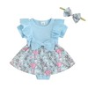 KtwHarnu Newborn Baby Girl Easter Outfit Bunny Print Ribbed Short