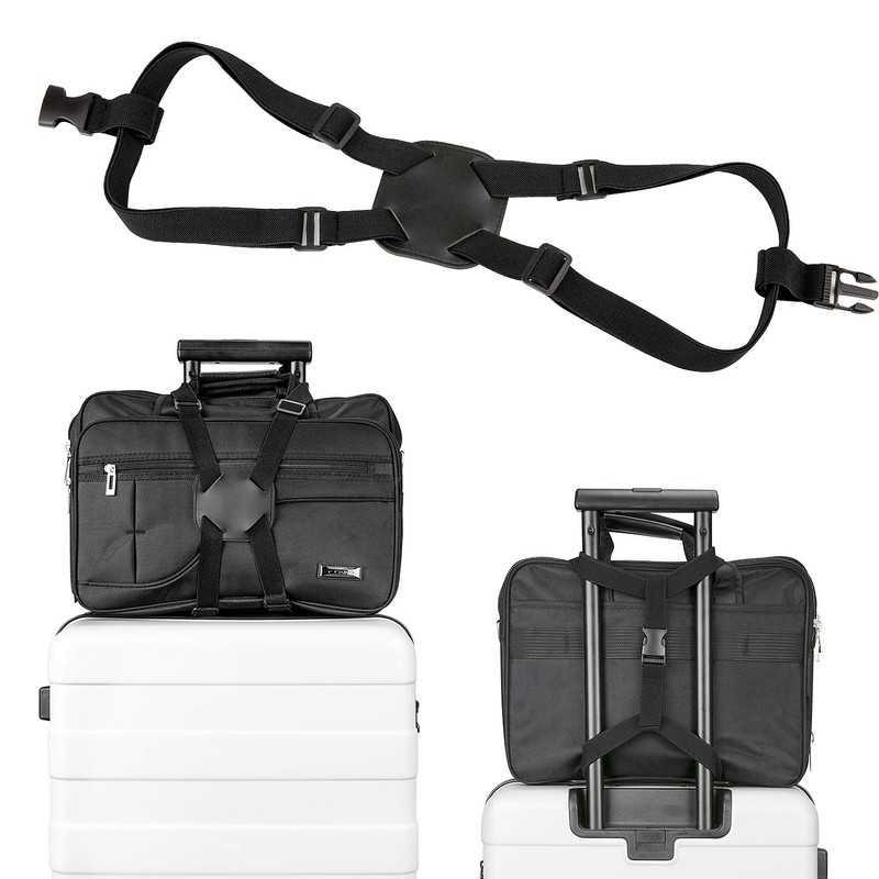 Luxebell Add A Bag Luggage Straps, Suitcase Belt Travel Accessories