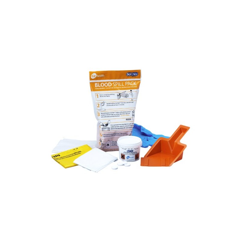 Biohazard Blood Spill Clean up Kit / Pack