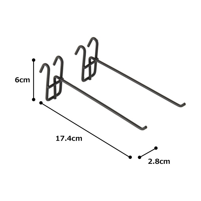 Iris Ohyama Pegboard Hooks MPA