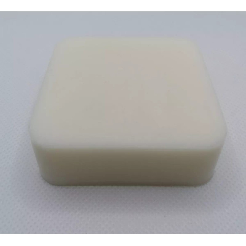 Glycesoap Barra Base Jabón Glicerina Básica 1kg Extra Blanca Bloque.