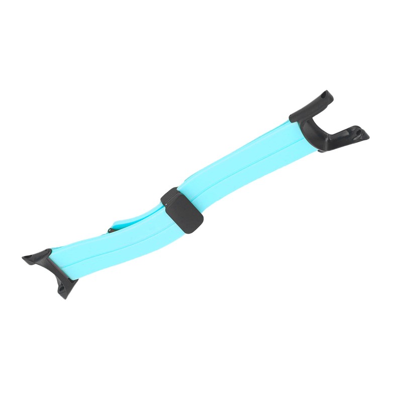 Silicone Watch Strap Waterproof Magnetic Folding Buckle Replacement Watchband for