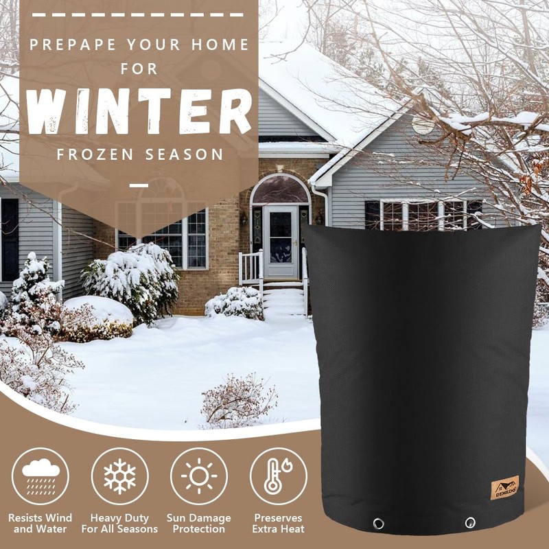 Backflow Preventer Insulation Cover - Water Pipe Insulation Sprinkler Cover