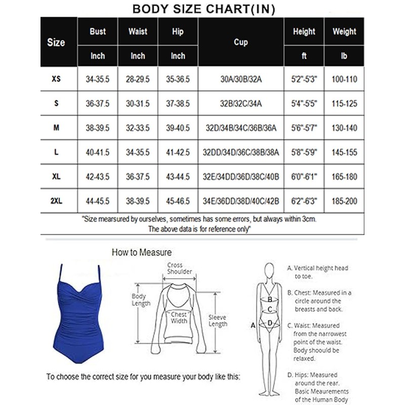 Ekouaer - Traje de baño de una pieza para mujer
