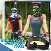 Jecery 10 Pcs Motorcycle Dirt Bike Atv Goggle with Face