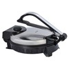 Brentwood Electric Tortilla Maker Non-Stick, 10-inch, Brushed Stainless Steel/Black