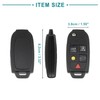 ACROPIX Car Key Fob Shell 5 Button Keyless Entry Remote